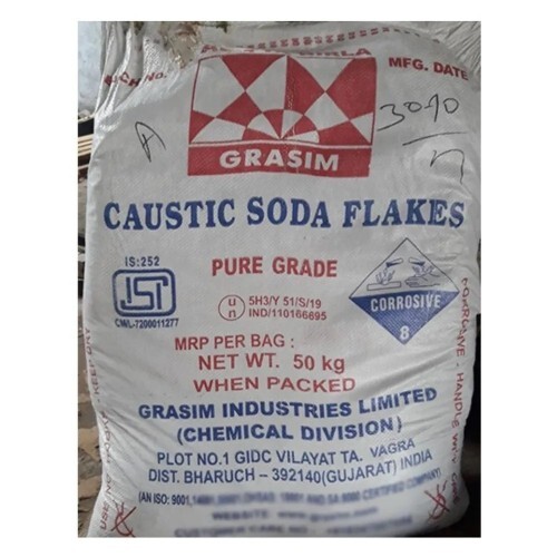 Caustic Soda Flakes Cas No: 1310-73-2