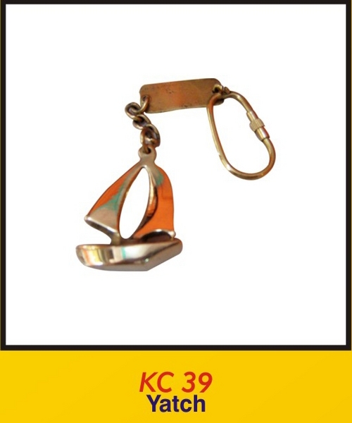 Otc Kc 39 Yatch - Metal Alloy 2x1 Inches Gold, Polished Finish | Artistic Design, Durable, Unique Style, Perfect Gift