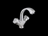 Basin Mixer Tap - Stainless Steel, Oval Shape | Customizable Bathroom Hardware Sets With Stylish And Sturdy Design