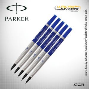 Parker Roller Ball Pen Refill(Set of 5 Pic)