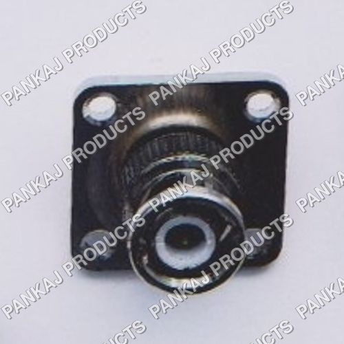 BNC Male 25mm Square Panel Mounting