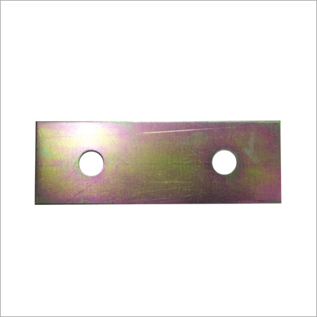 Wear Pad Spacer - Metal, Custom Thickness, Zinc-Plated, Two Holes | High Strength, Lightweight, Easy Installation, Precise Engineering