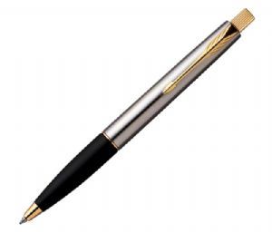 Parker Frontier Stainless Steel GT Ball Pen + Free engraving on pen