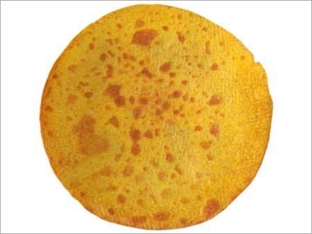Masala Khakra - Wheat Flour, 10cm Diameter, Yellow | Hand-Rolled, Non-Oil Roasted, Crispy Nutritious Snack