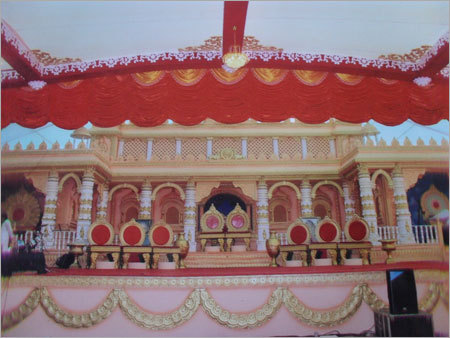 Pratishtha Mahotsav Stage Decoration