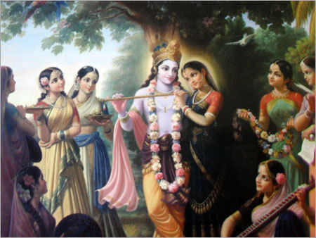 Krishna Ras Lila Statues