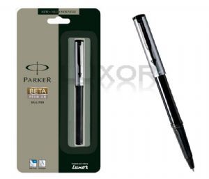 Parker Beta Premium Silver Ball Pen