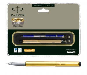 Parker Vector Gold Roller Ball Pen