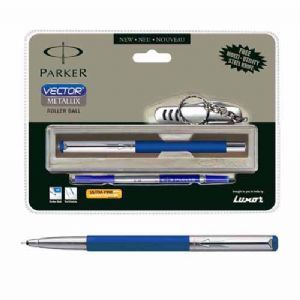 Parker Vector Metallix Roller Ball pen with Multi-Utility Knife