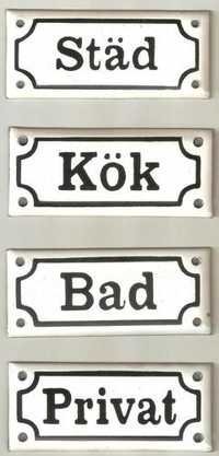 Vitreous Enameled Sign Board