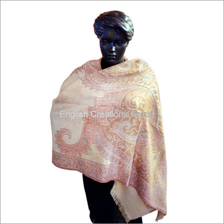 Poly-wool Jamawar Shawls