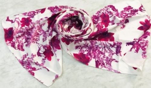 Silk Poly Jacquard Scarves