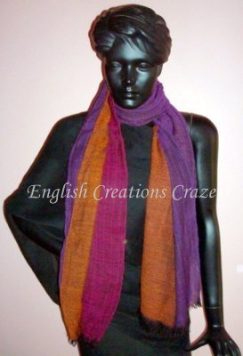 Multi stripes scarves