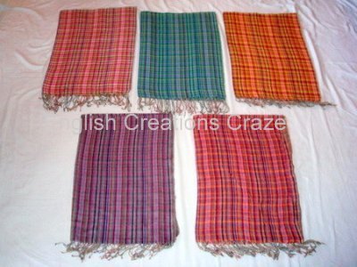 Wool Stripes Stoles