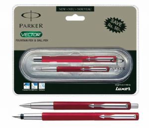Parker Vector Standard Set (Fountain Pen+Ball Pen)