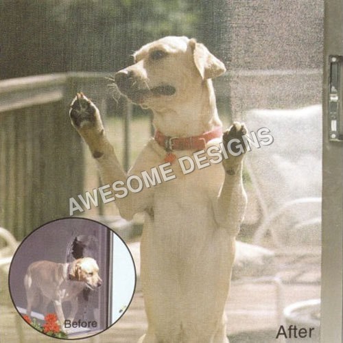 Pet Resistant Screen Application: Decoration