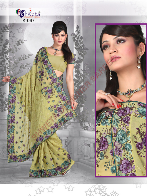 Parsiwork Saree Manufacturer Surat Gujarat India