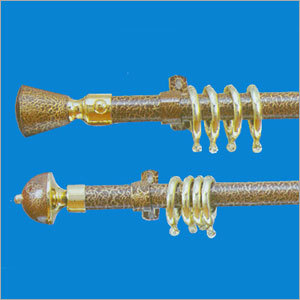 Brown Leather Curtain Rods & Accessories