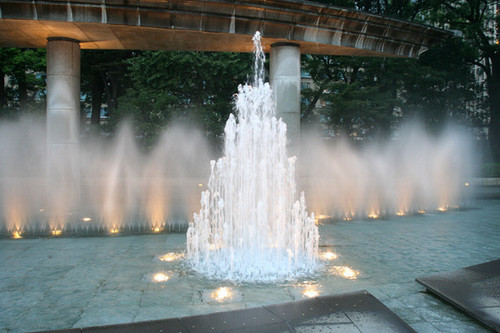 Under Water Fountain Lights