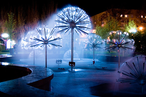 Dandelion Fountain
