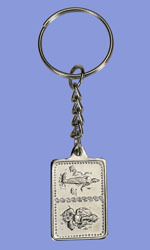 Embossed Keyrings