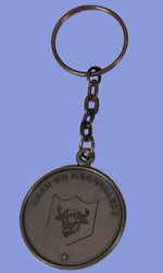 Simple Embossed Key Rings