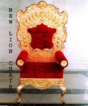 Wedding Lion Chair
