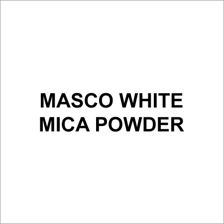 Masco White Mica Powder