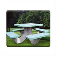 Concrete Garden Bench
