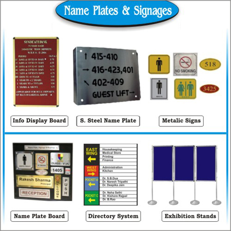 Name Plates & Signages