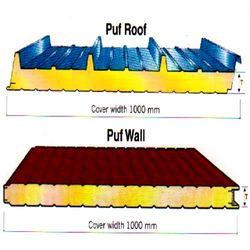 Puf Panels - PUF Core Insulation Material, Light Weight, Weather Resistant | Fire, Chemical, Fungus, Termite Resistance, Good Insulation
