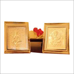 Silver Plated Images Of God - 2x3 Inches 0.1 mm Thickness | Embossed Religious Decor Gift Box Packaging