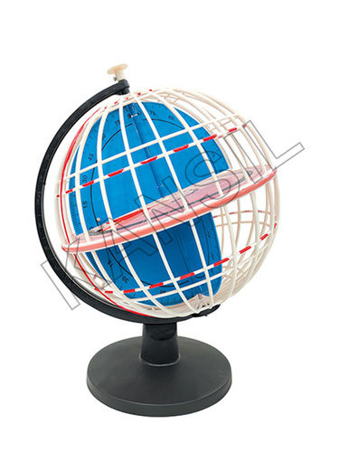 Globe Showing Longitude & Latitude