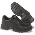 Regular Safety Shoes - Durable Leather, Comfortable Fit, Slip-Resistant Sole | Enhanced Foot Protection, Long-lasting Wear