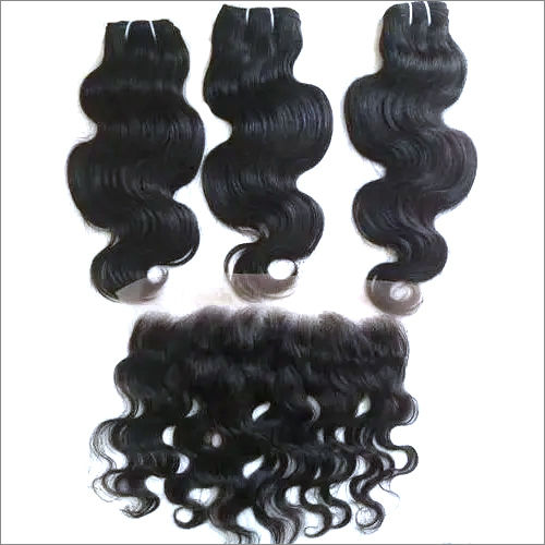 Virgin Body Wave Hair Indian Human Hair Application: Profesional