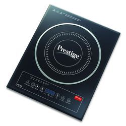 Induction Cook-Top PIC 2.0 - Glass Top, Black, 2000W, Automatic Voltage Regulator, Touch Buttons | Indian Menu, Dual Sensors, Fast Heating, Elegant Design