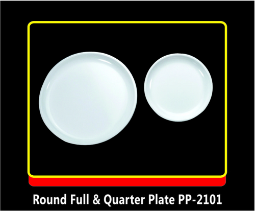 Full And Quarter Plate Round