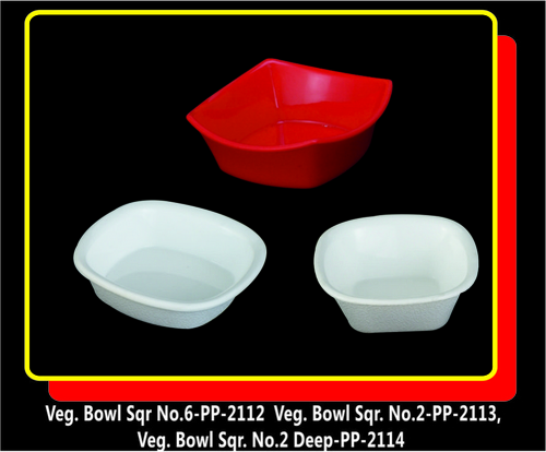 Square Shape Bowls