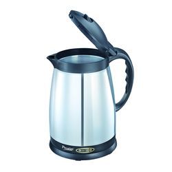 Electric Kettle 1.2 Lt- PKSS 1.2 - Stainless Steel, 1.2 Liters, 1000 Watts | Concealed Element, Auto Shutoff, 360° Swivel Base, Keep Warm Function