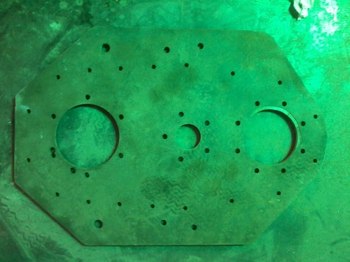 Rotavator side plate