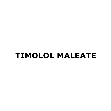 Timolol Maleate
