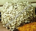 Flower Felted Woolen Puff