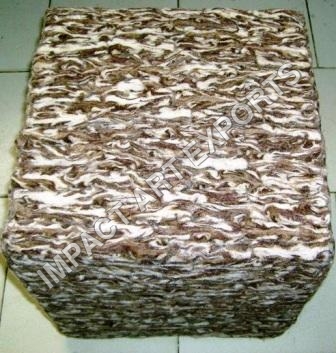 Felted Woolen Skin Puff