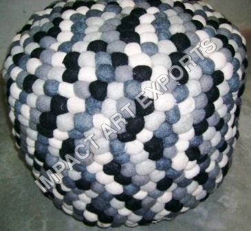Wool Pebble Puff