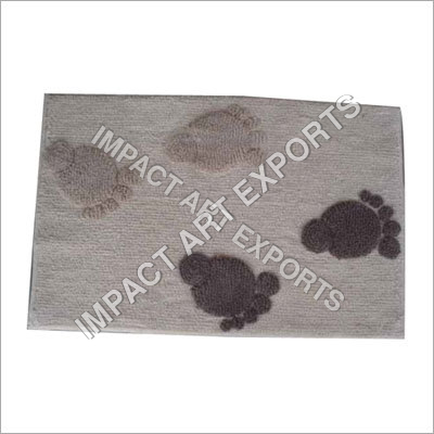 Designer Foot Candling Bath Mat