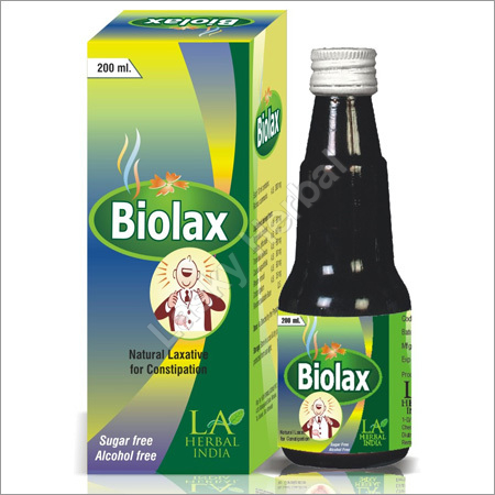 Herbal Laxative Syrup (For Constipation)