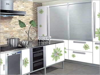 High Gloss Modular Kitchen