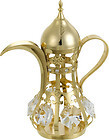 ARABIAN-TEA-POT-SHOW-PIECE-24K-GOLD-PLATED-GIFT-SWAROVSKI-CRYSTALS