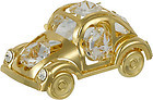 BEETLE-CAR-SHOW-PIECE-24K-GOLD-PLATED-GIFT-SWAROVSKI-CRYSTALS