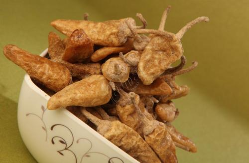 Salted Curd Chillies